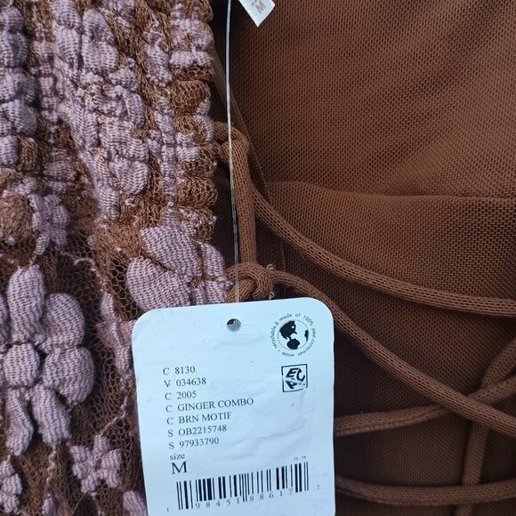 Free People NWT Lucinda Midi Dress - Picture 7 of 7